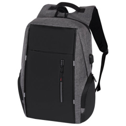 Рюкзак HEIKKI OUTLOOK (ХЕЙКИ) универсальный, отделение для ноутбука, серый, 44x31x17 см, 273890