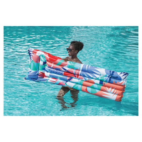 Надувной матрас для плавания "Модный" 183х69 см, до 100 кг, АССОРТИ, BESTWAY, 44033