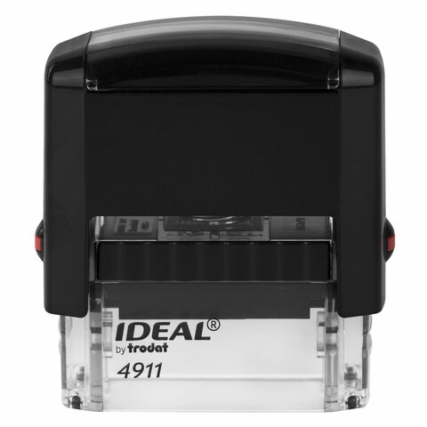 Штамп стандартный "ВХОД №", оттиск 38 х 14 мм, синий, TRODAT IDEAL 4911 DB - 1.22, 161488