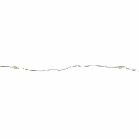 Электрогирлянда-нить комнатная "Роса" 2 м, 20 LED, теплый белый свет, на батарейках, ЗОЛОТАЯ СКАЗКА, 591931