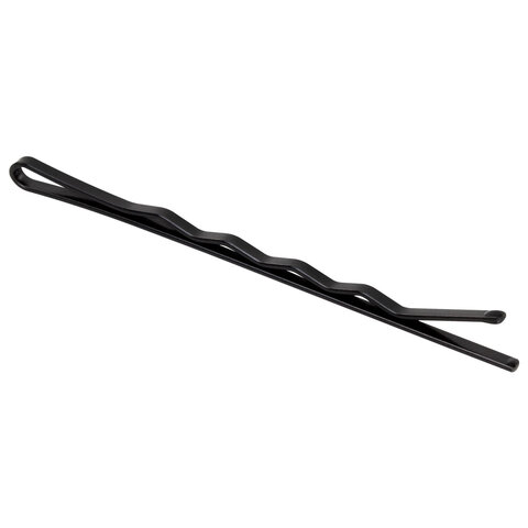 Невидимки для волос НАБОР 50 шт., 5 см, черный, MONTE VITA, 457101