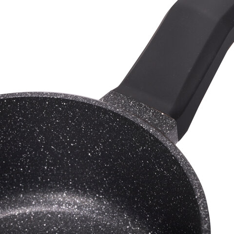 Ковш 1,6 л с крышкой и ручкой, пятислойное антипригарное покрытие, ГАРДАРИКА "Орион", 1616-04-10, 1616-18-10