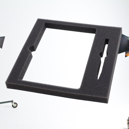 Ложемент 24,1х24,1х2 см (блокнот А5 + ручка) / Вкладыш ложемент из поролона для подарочной коробки