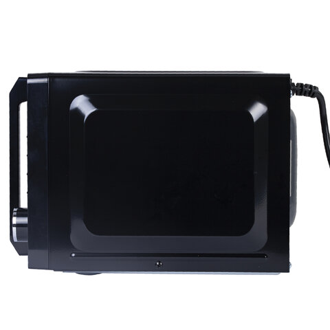 Микроволновая печь BRASSON MW2070D-8BL, 20 л, 700 Вт, таймер, 8 АВТО ПРОГРАММ, дисплей, защита от детей, черная, 454979