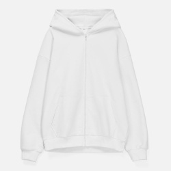 Толстовка унисекс оверсайз Sartoro, белая, размер 3XL/4XL