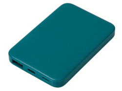 Внешний аккумулятор «Simp», 5000 мАч, Цвет зеленый