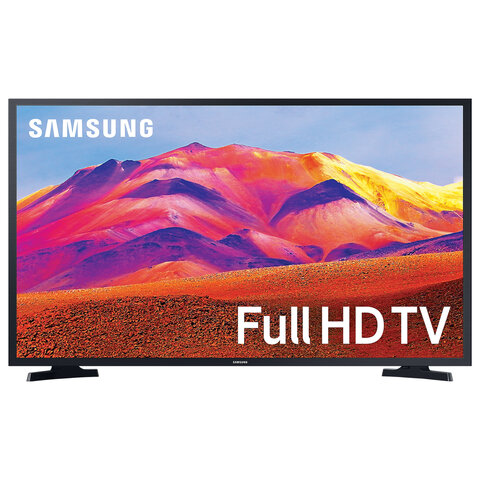 Телевизор SAMSUNG UE43T5300, 43" (108 см), 1920x1080, Full HD, 16:9, Tizen, Wi-Fi, черный, 3219220