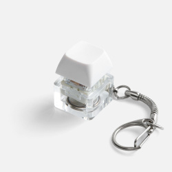 Брелок Knoppa, белый, 2x2x2,6 см