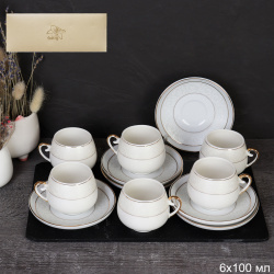 Кофейный набор 12 предметов 100 мл /CF/ FY21001 /уп 12/ Ришелье