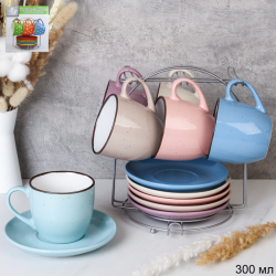 Блюдце / 44820А / Крапинка/ МИКС/ ШТУЧНО