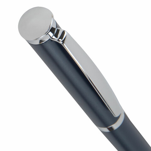 Ручка подарочная шариковая GALANT "Ricardo", корпус темно-синий, детали серебро, узел 0,7 мм, линия письма 0,5 мм, синяя, 144168