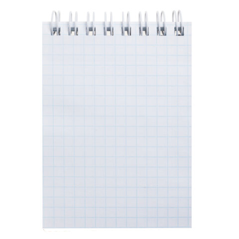 Блокнот МАЛЫЙ ФОРМАТ А7, 80 л., гребень, обложка пластик, клетка, HATBER, "LINE NEON", розовый, 081520, 80Б7В1гр_03033