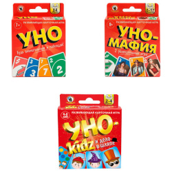 Игра настольная УНО "И ДЕЛО В ШЛЯПЕ", АССОРТИ, РУССКИЙ СТИЛЬ