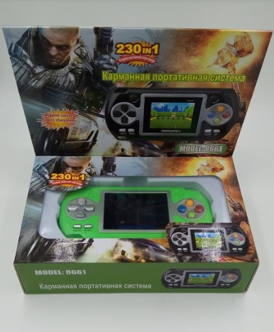 Карманная портативная игровая приставка, mod.8661