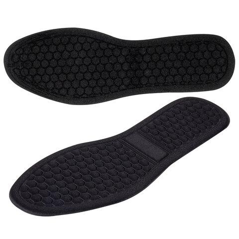 Стельки для обуви с МАССАЖНЫМ ЭФФЕТОМ, материал HI-POLY, размер RU 34-39 / EU 35-40, с линиями выреза, SHEGRA (ШЕГРА), 700754