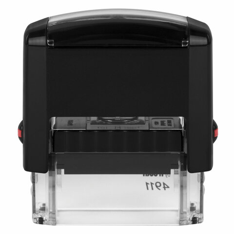 Штамп стандартный "ВХОД №", оттиск 38 х 14 мм, синий, TRODAT IDEAL 4911 DB - 1.22, 161488