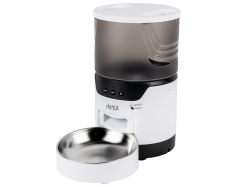 Умная Wi-Fi кормушка «IoT Pet Feeder», 3000 мл, Цвет белый, черный