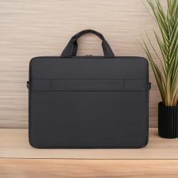 Сумка для ноутбука 15.6" Toptrick MLB-1065 , черная / Крепление для чемодана, два кармана для планшета