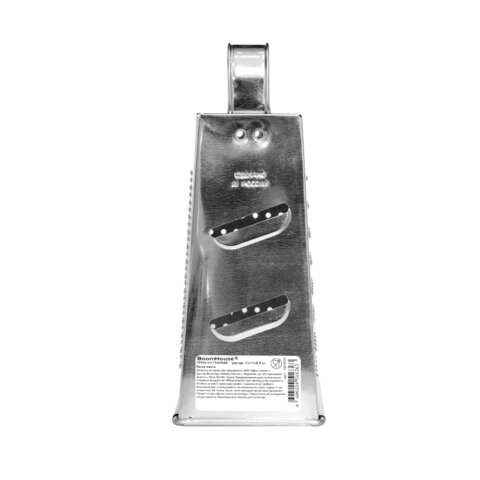 Терка 4 грани 22х11х8,5 см, белая жесть, BOOMHOUSE Classic, 701858