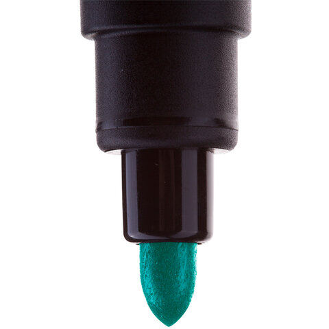 Маркер перманентный CENTROPEN 8566, ЗЕЛЕНЫЙ, круглый наконечник, 2,5 мм, 585660110