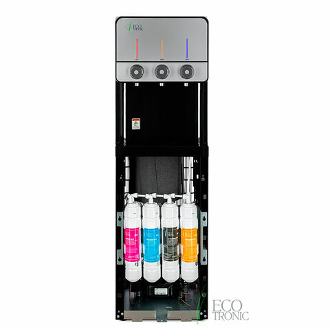 Пурифайер для воды ECOTRONIC V19-U4L, напольный, НАГРЕВ/ОХЛАЖДЕНИЕ КОМПЕРССОРНОЕ, 3 крана, 11304