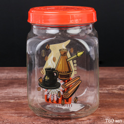 Банка 760 мл Кофе / уп.12/