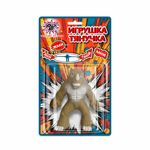 Игрушка-антистресс "МОНСТРЫ", 15 см, ассорти, 6 видов, блистер, JOLLY JOT (ДЖОЛЛИ ДЖОТ), 665776