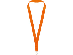 Ланъярд из RPET с карабином, Цвет оранжевый