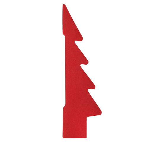 Украшение новогоднее интерьерное из бумаги, "Елочка", 20 см, бордовый цвет, ЗОЛОТАЯ СКАЗКА, 592601