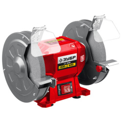 Точильный станок 400 Вт, 2950 об/мин, круг 200х20 мм, ЗУБР Мастер СТ-200