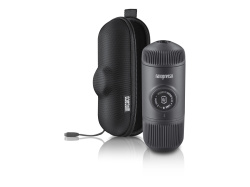 Ручная мини кофемашина «Nanopresso» + кейс для хранения, Цвет черный