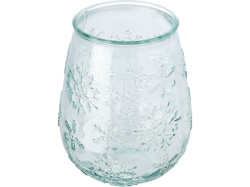 Подставка для чайной свечи «Faro» из переработанного стекла, Цвет прозрачный