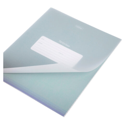 Тетрадь обложка пластик, 18л. клетка, HATBER, PROстиль Универсальная (микс в спайке), 090449, 18Т5В1пл