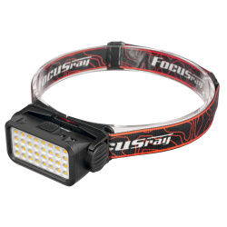 Фонарь налобный FOCUSray 1303 акку 18650 1200 мАН 3,7V встроенный ,индикатор заряда 16 диодов 1/180, шт