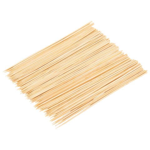 Шпажки-шампуры для шашлыка бамбуковые 200 мм, 100 шт., BOOMHOUSE (БУМХАУС), 701958