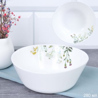 Бульонница 250 мл Евро / FLMLW45 (23004-1) /уп 108/ Летний сад/724363