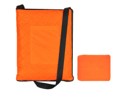 Плед для пикника «Ridge» 115 х 140 см, Цвет оранжевый
