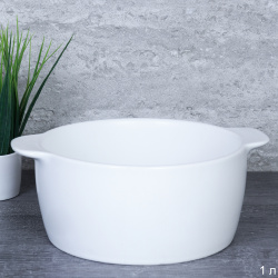 Супница 1000 мл / R-6877 /уп 12/ тарелка глубокая суповая