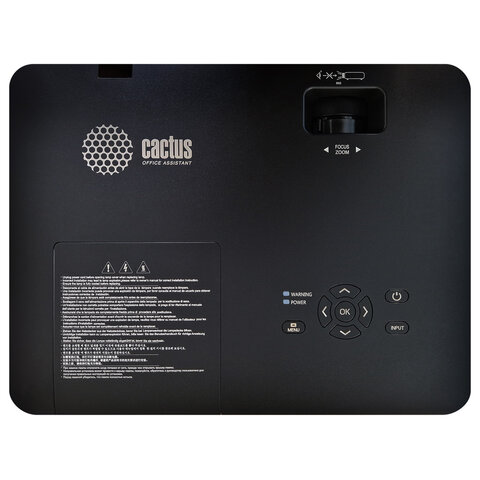 Проектор CACTUS CS-S3.B, 3 LCD, 1280x1024, 16:9, 4:3, 43000 лм, 15000:1, 3,26 кг