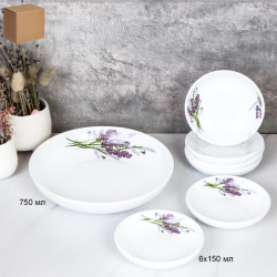 Салатник 750 мл / GRAY-7X-XN (7131-3) Лаванда