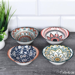 Соусник 11х9х4 см / ZY049 /уп 240/ керамика