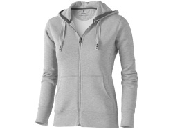 Толстовка «Arora» женская с капюшоном, Размер L, Цвет серый меланж