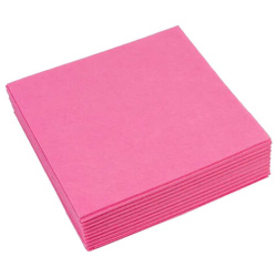 Салфетки VILEDA "Универсальная" КОМПЛЕКТ 10шт, вискоза/полипропилен, красный 40*38см, 101030