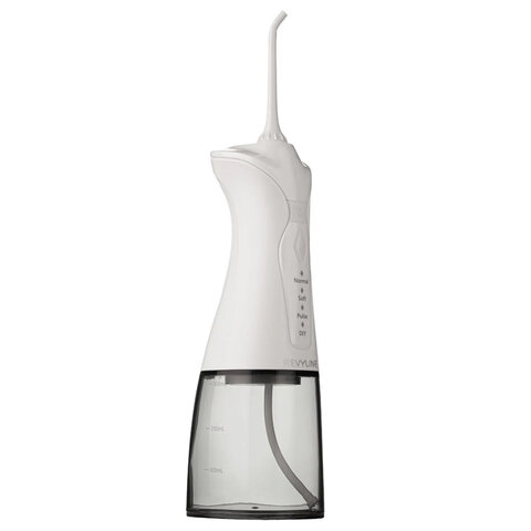 Ирригатор для полости рта REVYLINE RL 220, емкость резервуара 0,3 л, 2 насадки, белый, 7943
