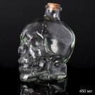 Графин-штоф Череп 450 мл / CH-400 /уп 30/ пробковая крышка