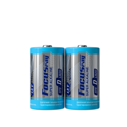 FOCUSray SUPER ALKALINE LR20/S2  1/6/48 батарейка, шт (2 шт)