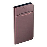 Чехол-книжка универсальный для смартфонов р.XL, 6.5"-7.1", бордовый