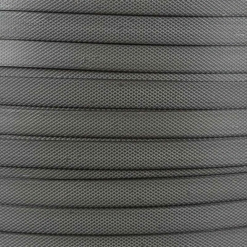 Стреппинг лента полипропиленовая, серая, 15 мм х 0,8 мм, длина 2000 метров, 609093