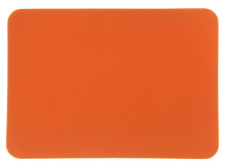 Патч «Прямоугольный», soft-touch, Цвет оранжевый