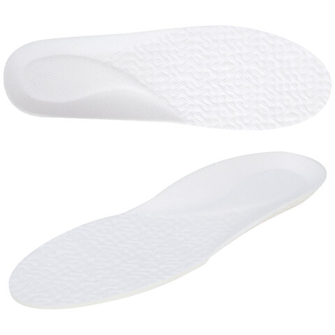 Стельки для обуви с АМОРТИЗИРУЮЩИМИ ВСТАВКАМИ, материал EVA, размер RU 34-39 / EU 35-40, с линиями выреза, SHEGRA (ШЕГРА), 700752